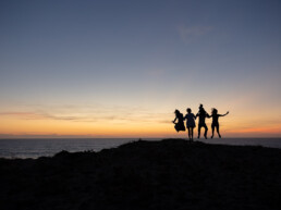 séance-photo-famille-coucher-soleil-landes
